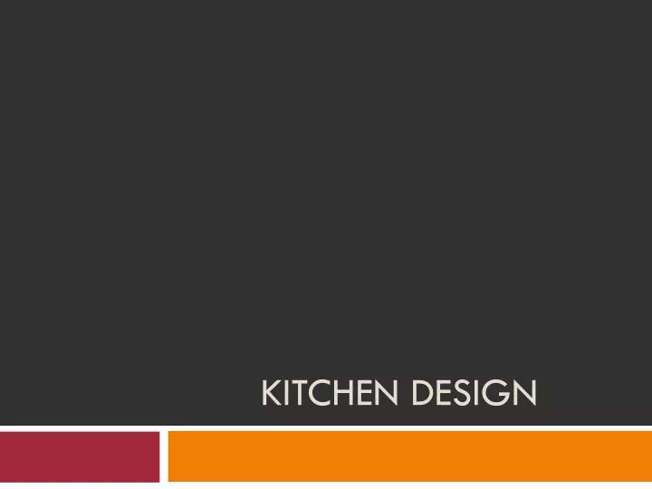powerpoint on kitchen design