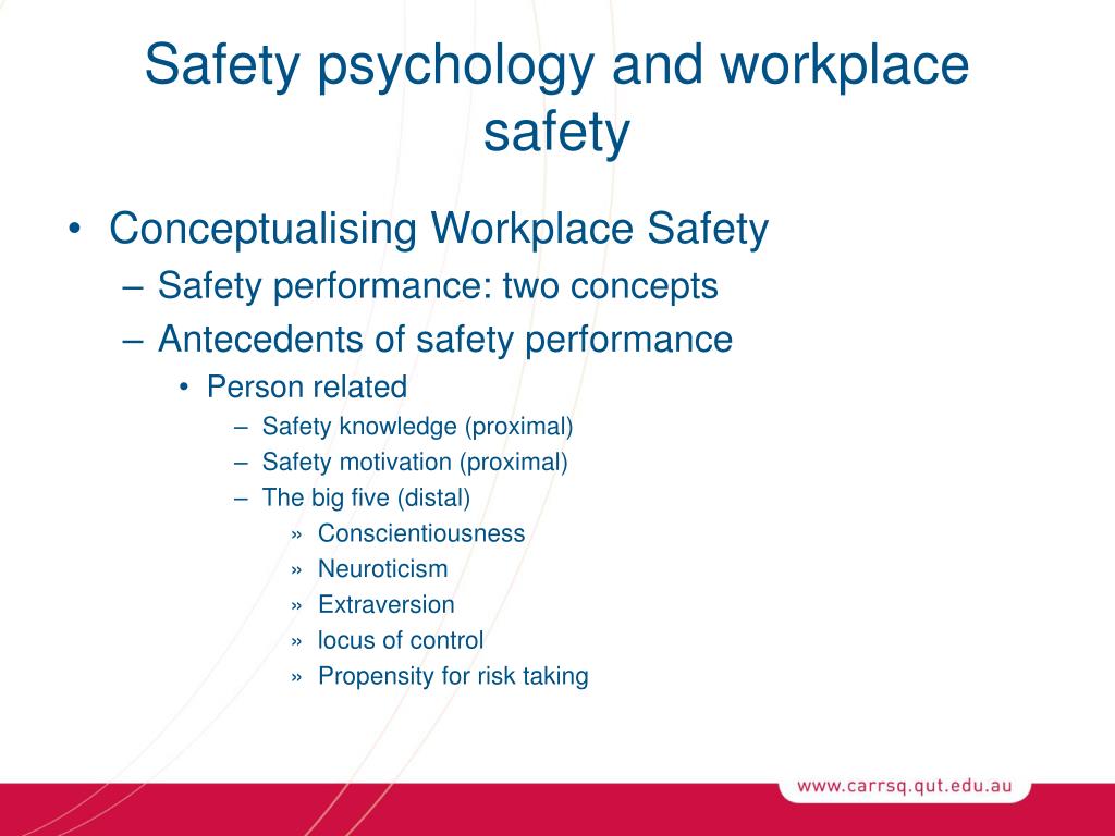 PPT - Negotiating Group Dynamics For Better Safety Performance ...