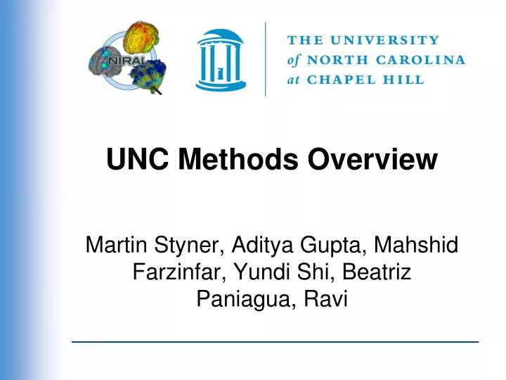 PPT UNC Methods Overview PowerPoint Presentation, free download ID
