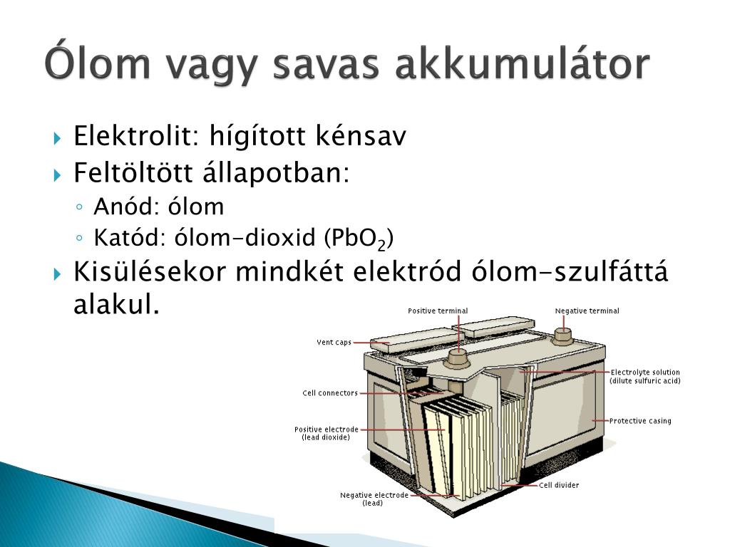 PPT - Akkumulátorok PowerPoint Presentation, free download - ID:2224303