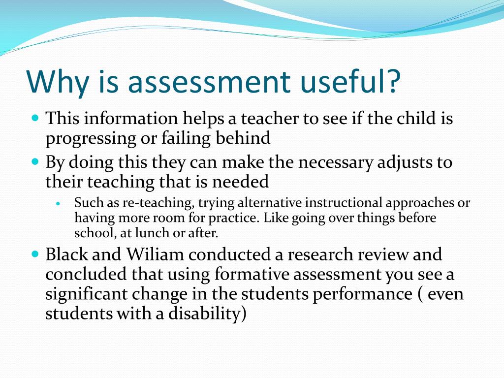formative assessment in medical education ppt