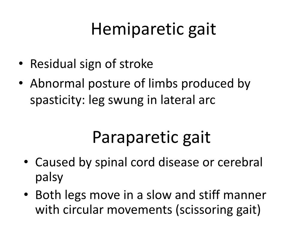 PPT - Gait disorders PowerPoint Presentation, free download - ID ...