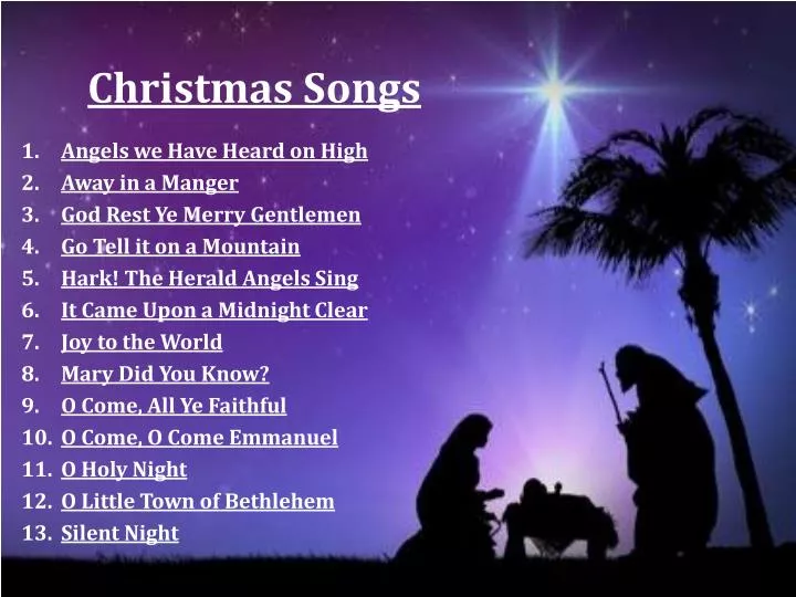 christmas songs n.