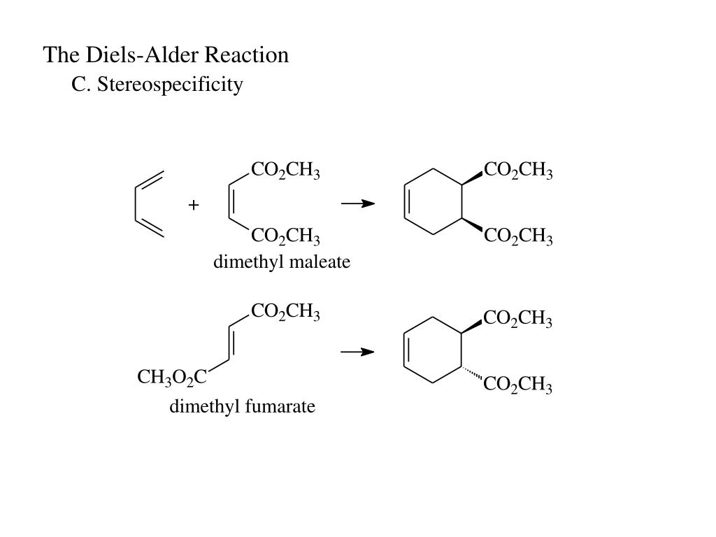 reactivity of dienophiles reactivity of dienophiles