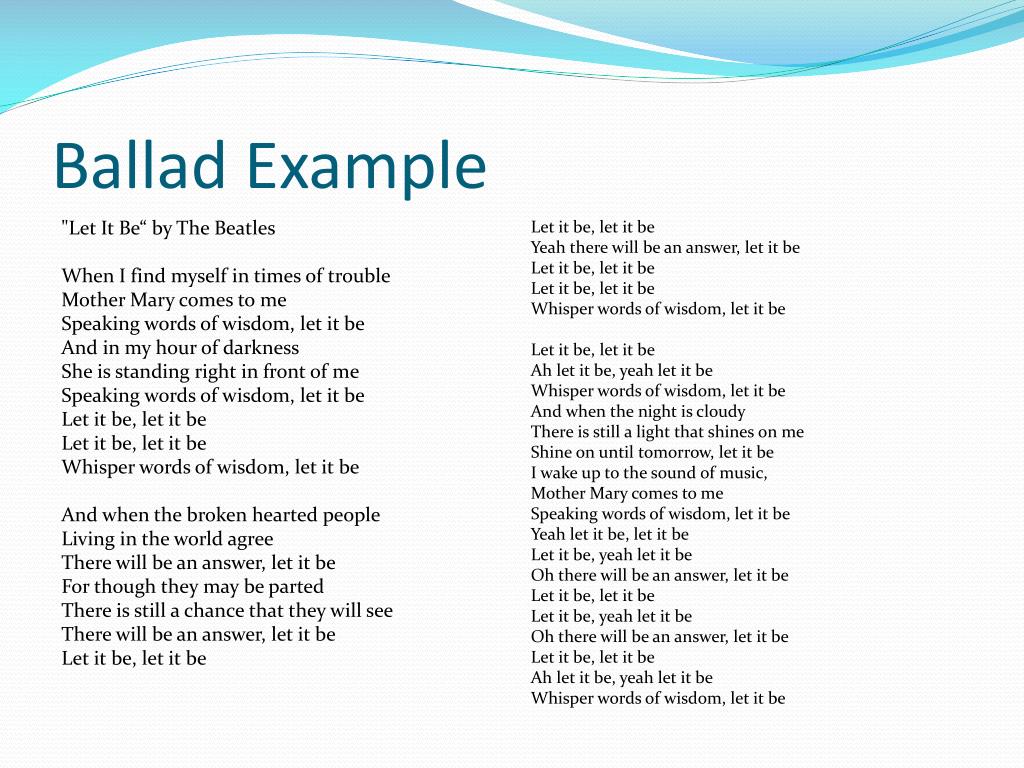 PPT - Types of Poetry PowerPoint Presentation, free download - ID:2227297