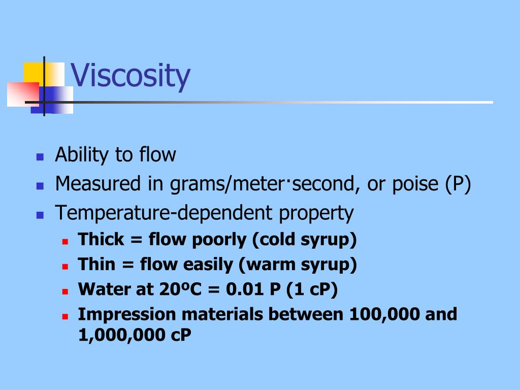viscosity chemistry viscosity chemistry
