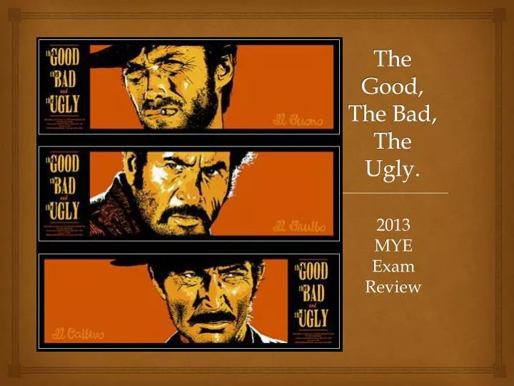 the good the bad the ugly n.