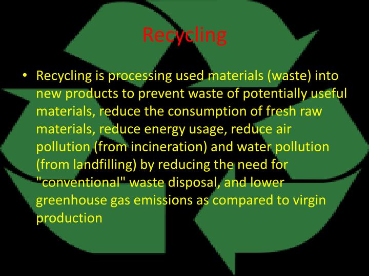 PPT - Upcycling and Recycling PowerPoint Presentation - ID:2229462