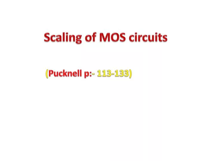 circuits powerpoint