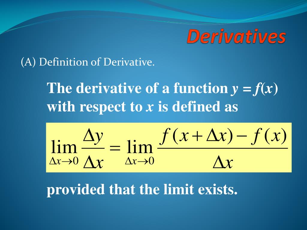PPT - Limits and Derivatives PowerPoint Presentation, free download ...