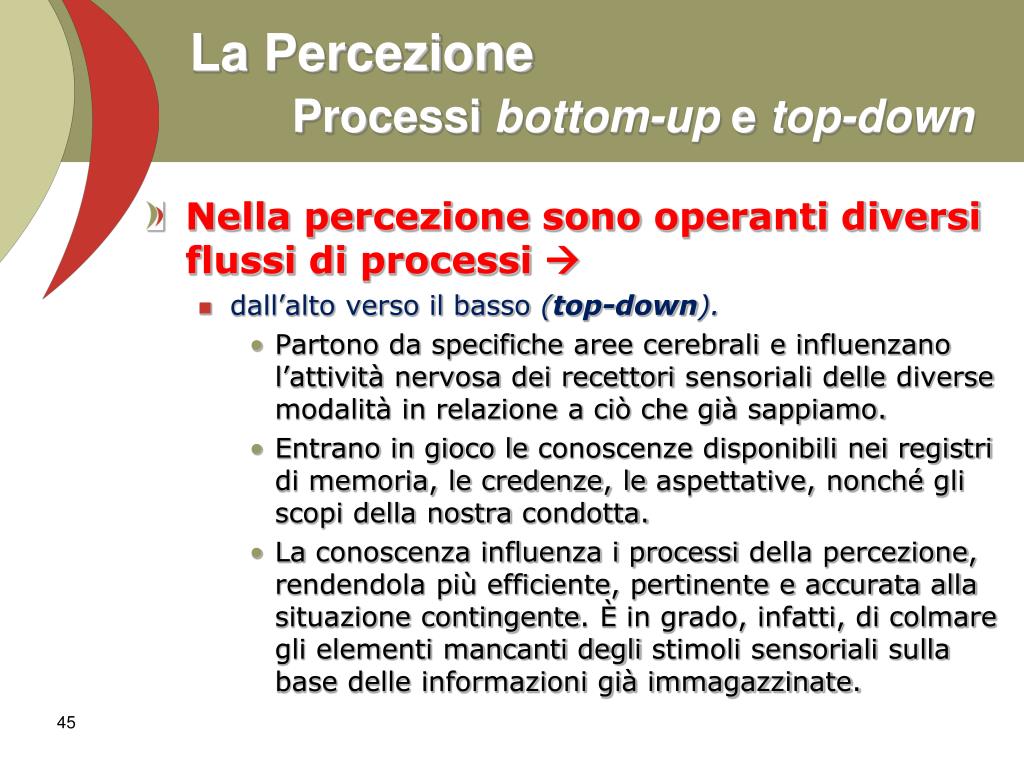 PPT - Corso di Psicologia Generale e Sociale PowerPoint Presentation, free  download - ID:2231686