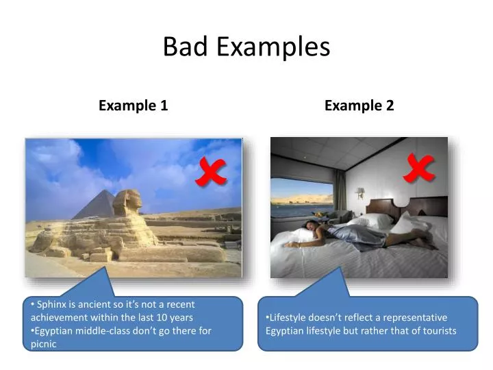 PPT - Bad Examples PowerPoint Presentation, free download - ID:2231709