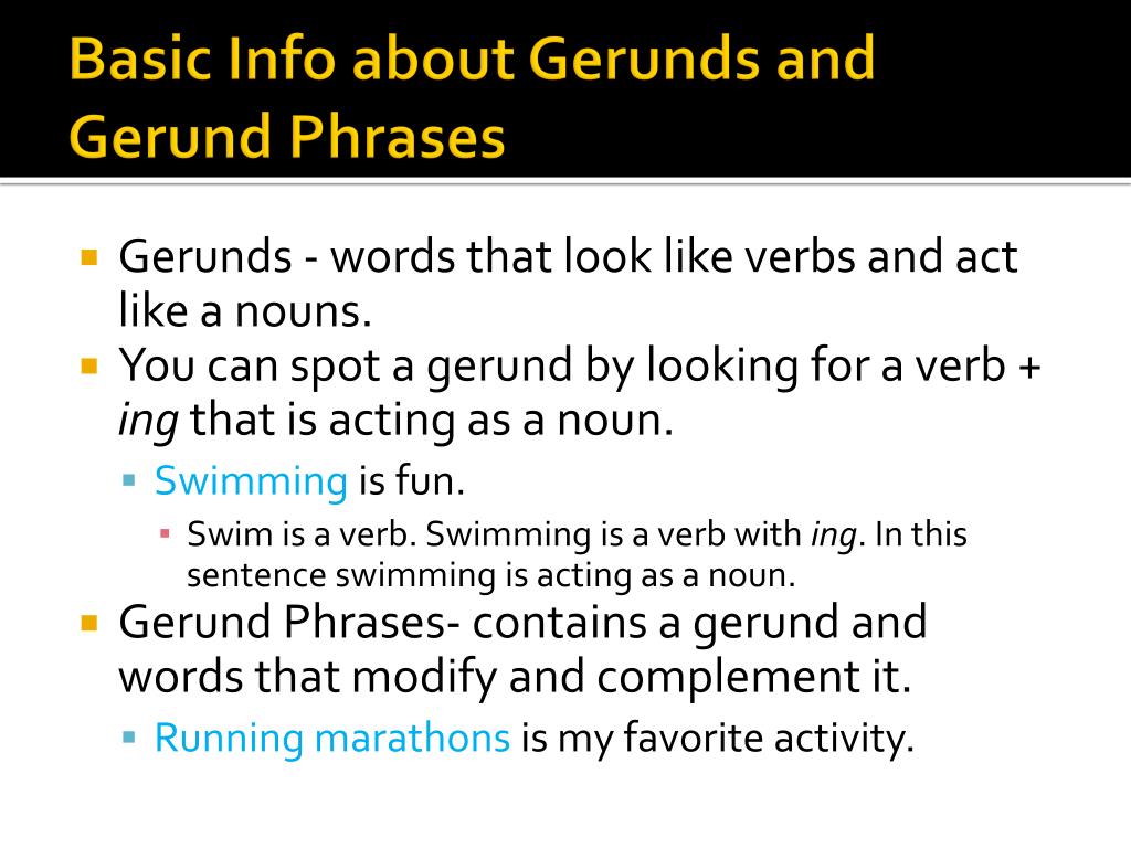 PPT Types Of Gerund Phrases PowerPoint Presentation ID 2232567