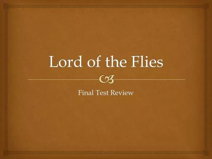 ppt lord of the flies powerpoint presentation free lord of the flies simon
