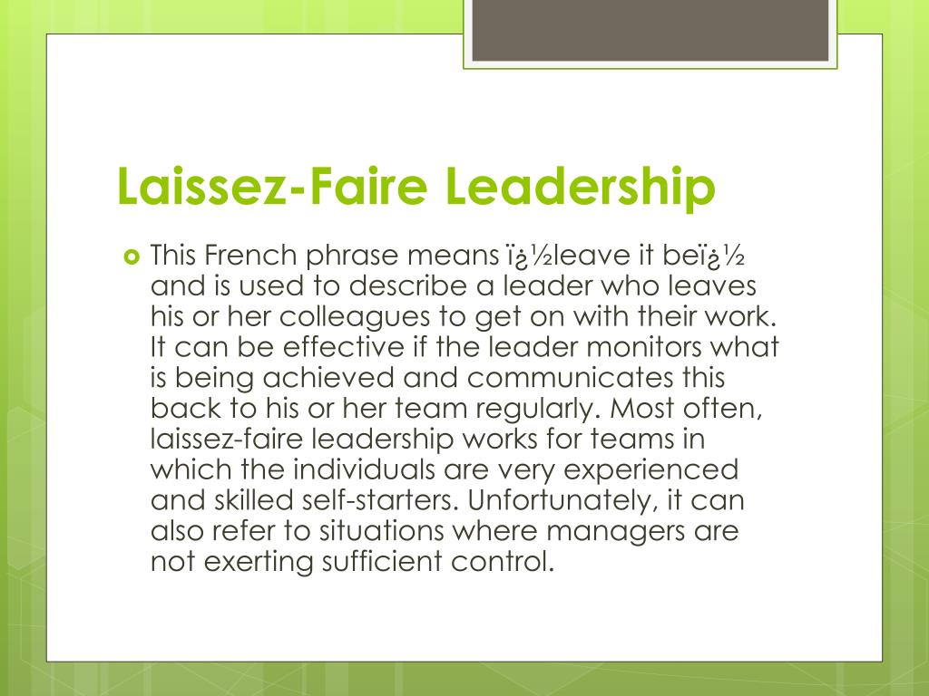 PPT - Types of Leadership PowerPoint Presentation, free download - ID