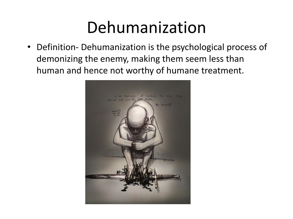 research findings regarding dehumanization indicate that