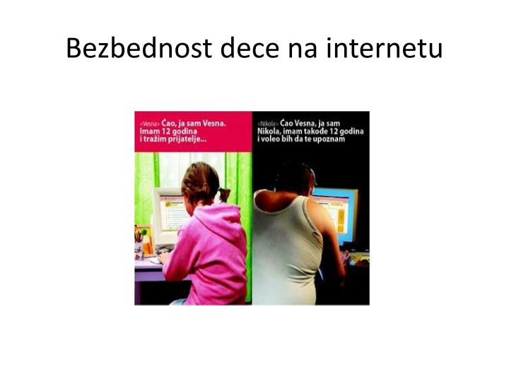 Ppt Bezbednost Dece Na Internetu Powerpoint Presentation Id2234205 5324