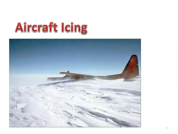 PPT Aircraft Icing PowerPoint Presentation, free download ID2234743