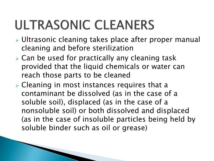 PPT - ULTRASONIC CLEANERS PowerPoint Presentation - ID:2235238