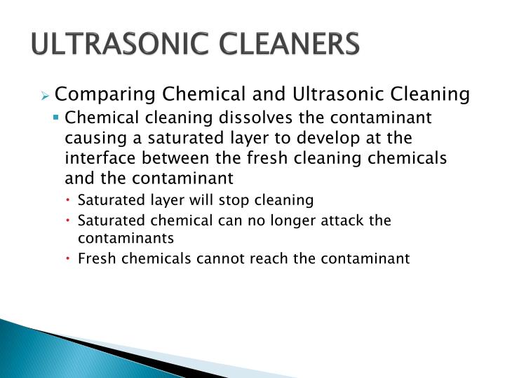 PPT ULTRASONIC CLEANERS PowerPoint Presentation ID2235238