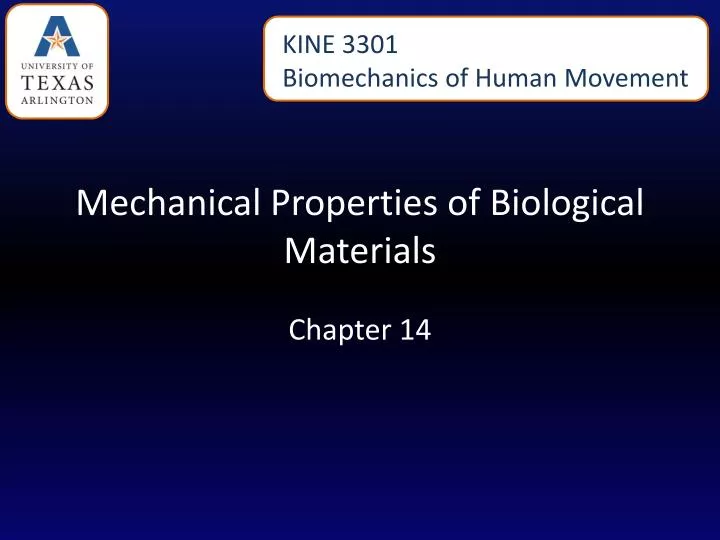 mechanical properties of biological materials n.