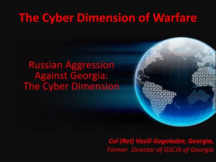 the cyber dimension of warfare n.