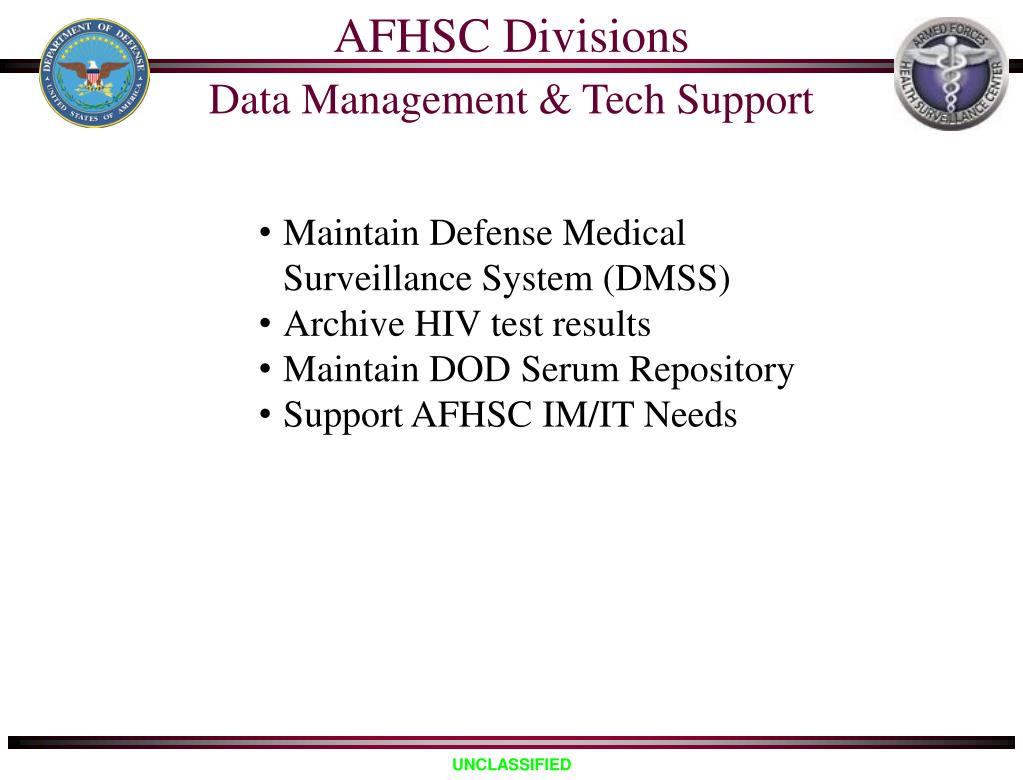 PPT Armed Forces Health Surveillance Center Medical Intelligence or