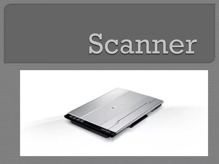 scanner n.