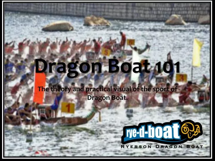 dragon boat 101 n.