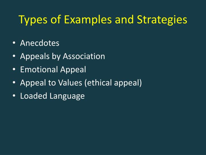 ppt persuasion and argumentation the art of rhetoric powerpoint ethical appeal examples
