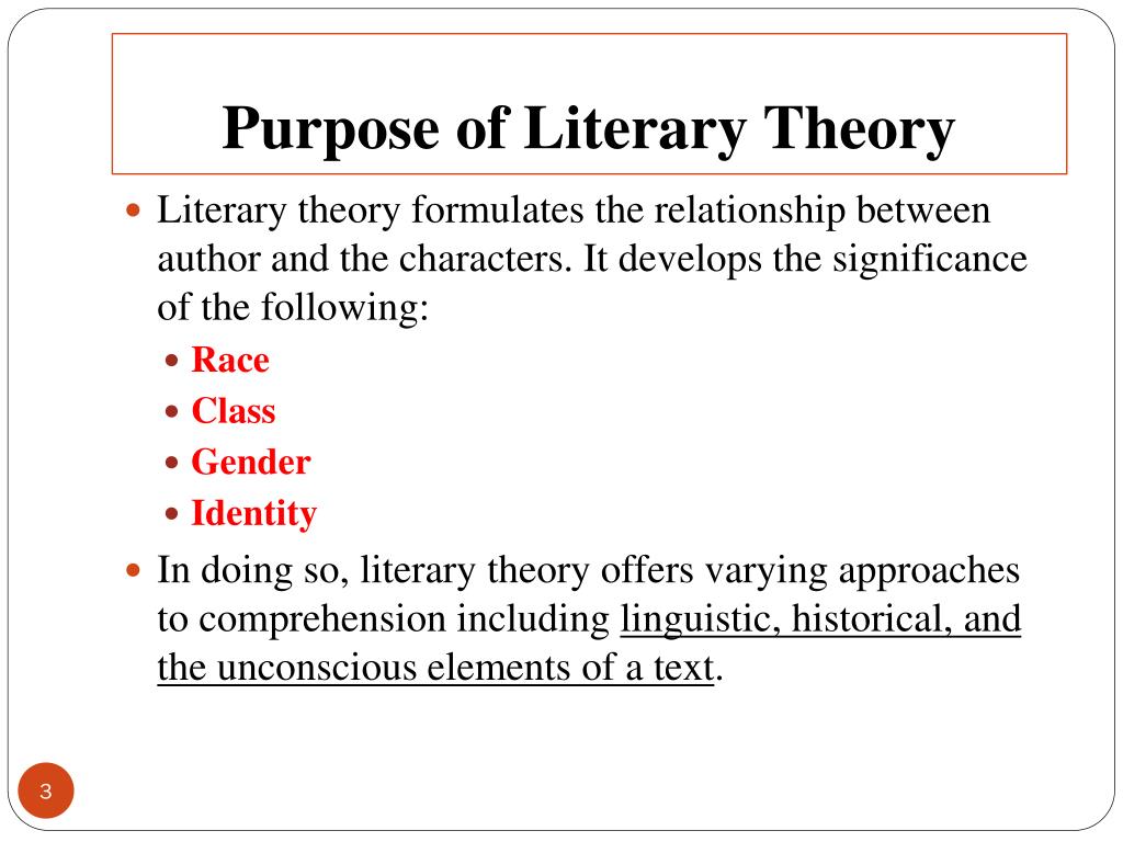 what is a literary theory essay