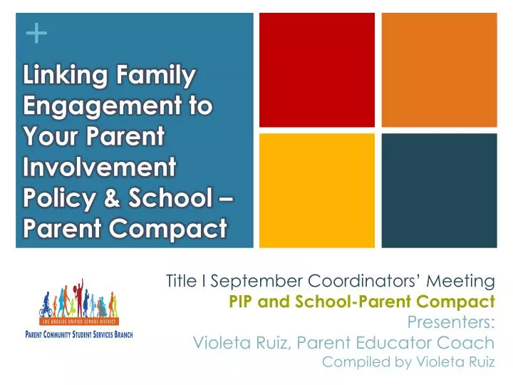 family and parental involvement ppt