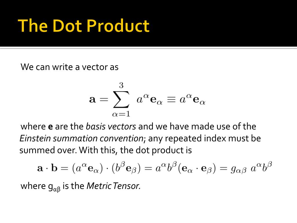 PPT - A Physicists' Introduction to Tensors PowerPoint Presentation, free  download - ID:2238120