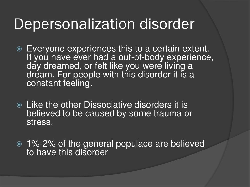 depersonalization medication depersonalization medication