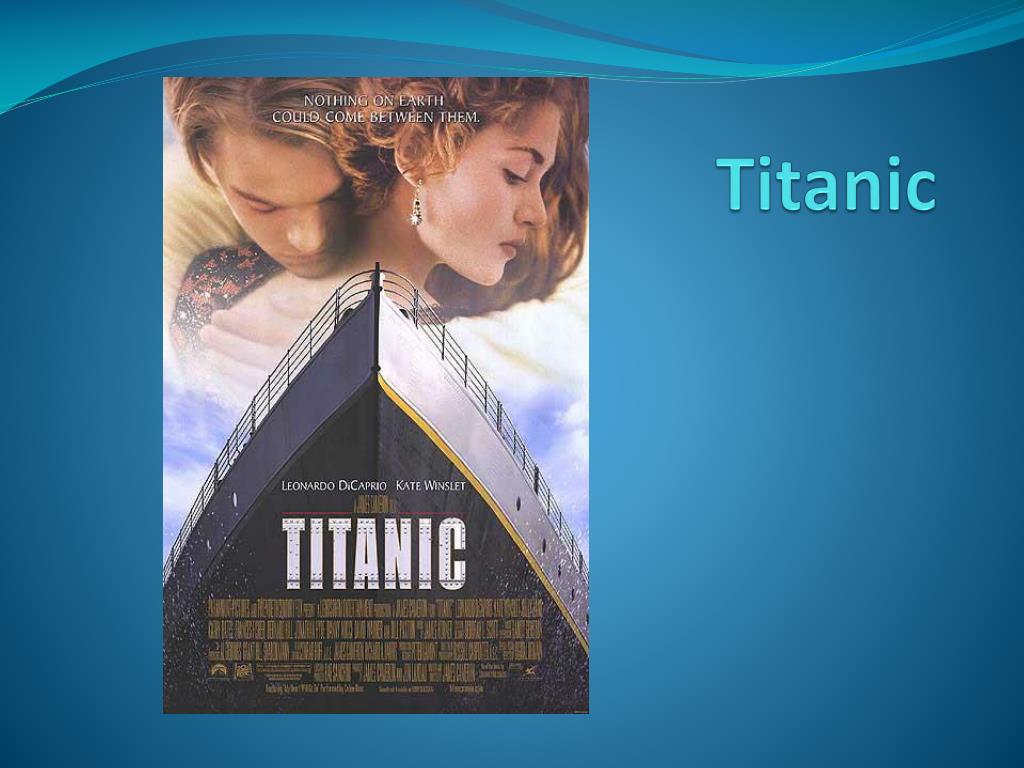 titanic movie presentation