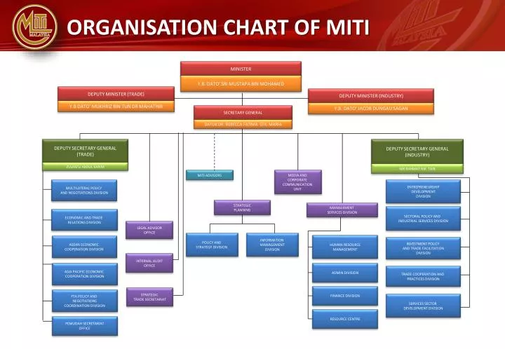 Mida Organisation Chart