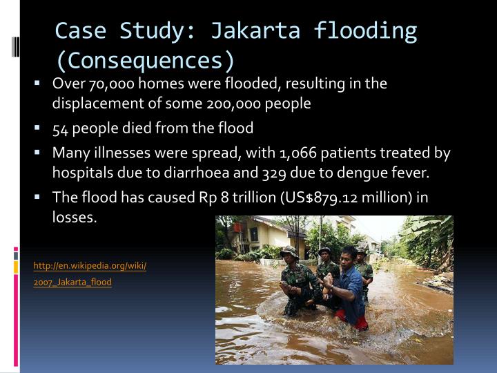 case study of one major flood