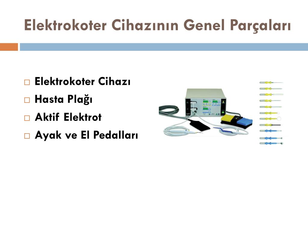 PPT - ELEKTROKOTER CİHAZLARI PowerPoint Presentation, free download -  ID:2240933