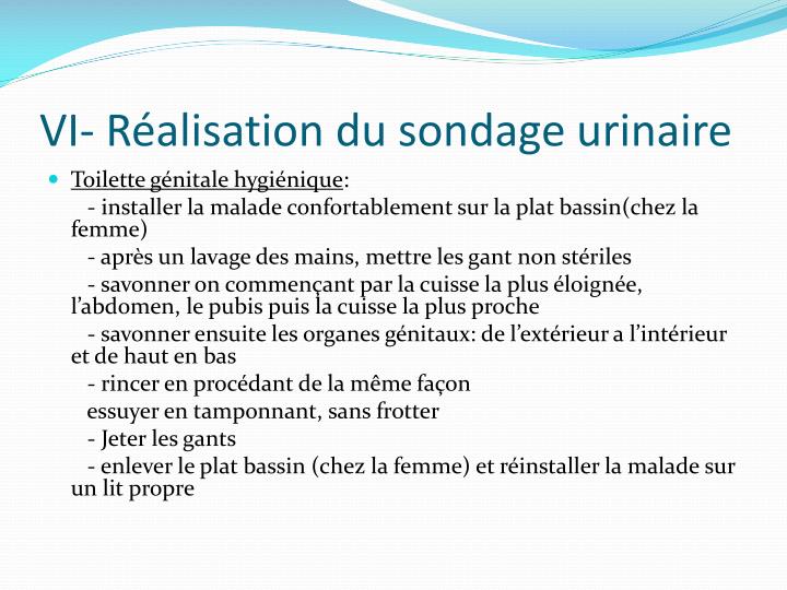 PPT Pose et surveillance d’une sonde urinaire PowerPoint Presentation ID2241842