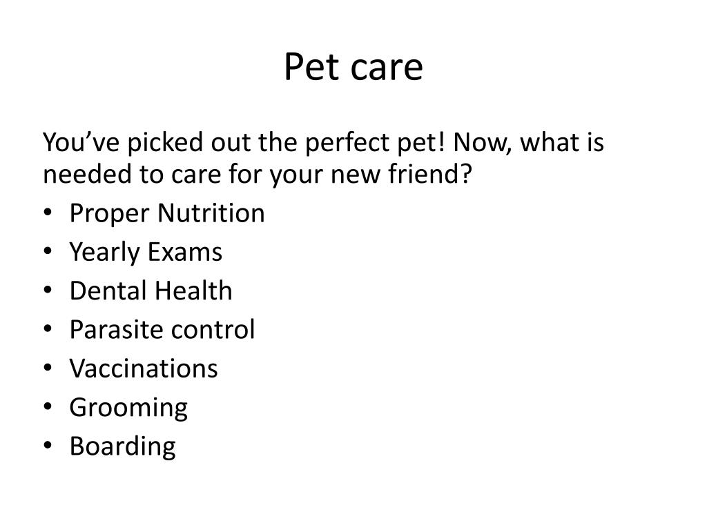 PPT Benefits of Pet Ownership PowerPoint Presentation, free download