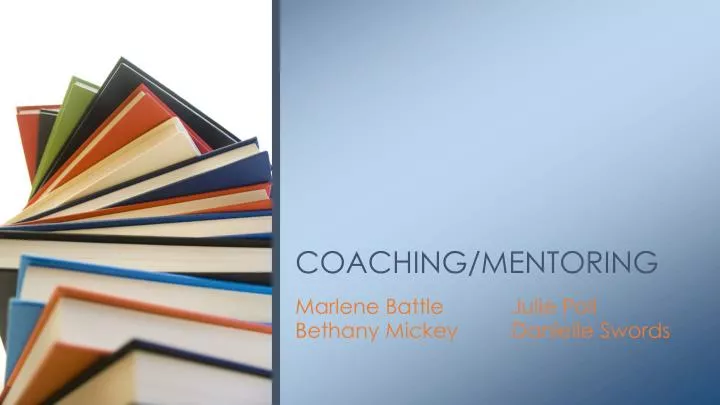 PPT COACHING MENTORING PowerPoint Presentation Free Download ID 