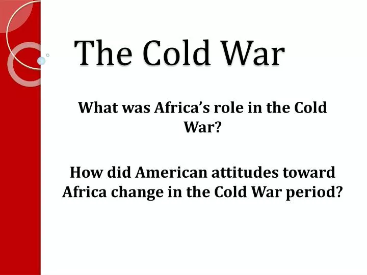 the cold war period the cold war period