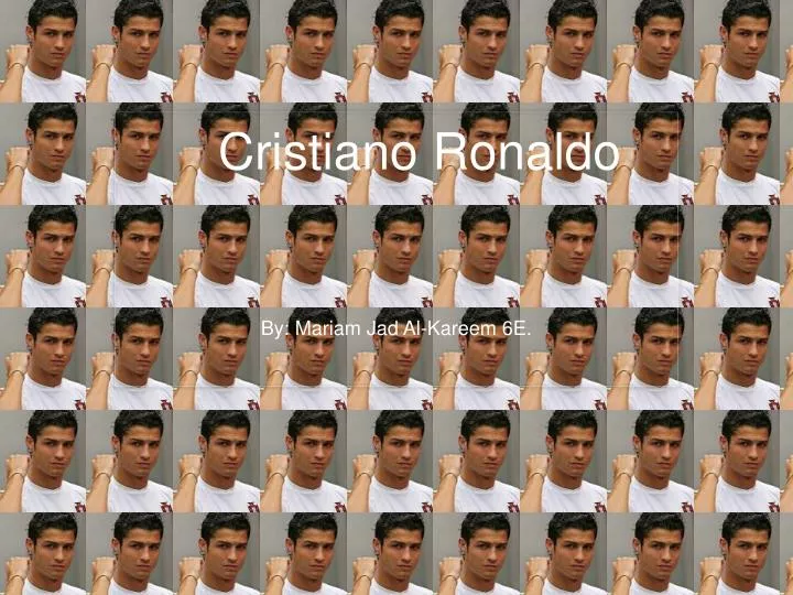 ronaldo powerpoint