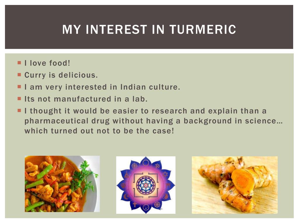 case study of turmeric slideshare