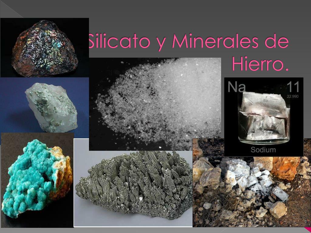 PPT - Silicato y Minerales de Hierro. PowerPoint Presentation - ID:2245957