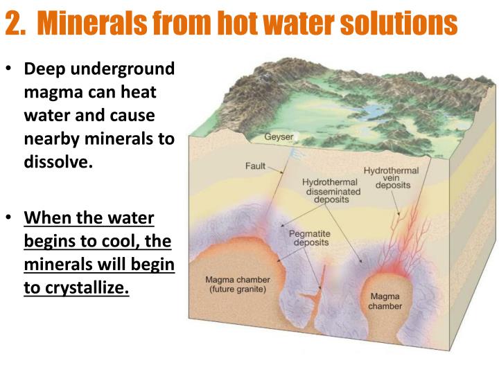 PPT AIM How are Minerals Created? PowerPoint Presentation ID2247544
