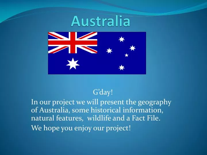 presentation about australia