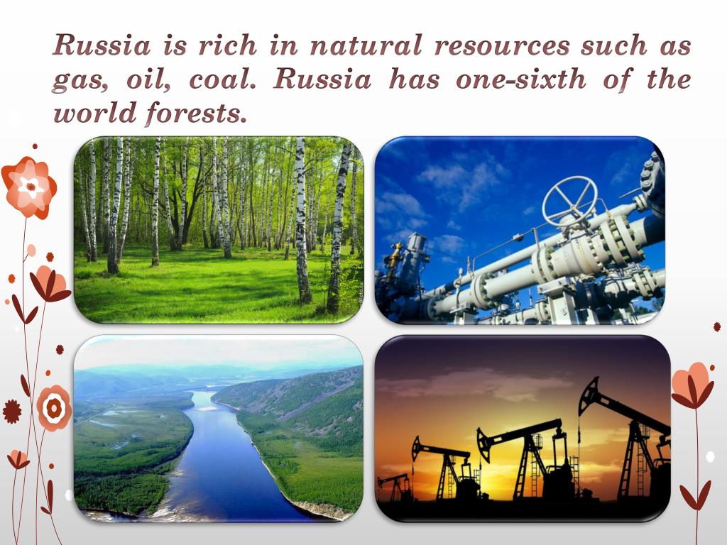 Natural resources of russia