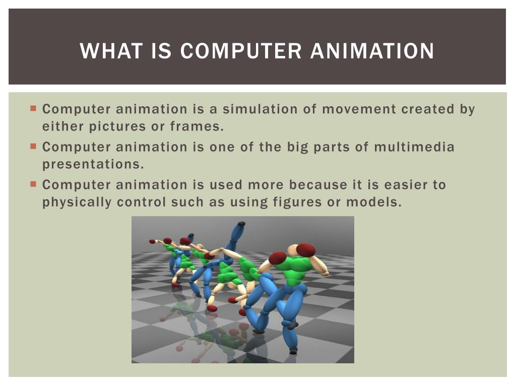 computer animation presentation