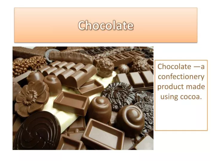 chocolate presentation ppt powerpoint